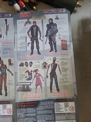 Walking Dead Action Figures Lot Of 8 New In Box Diffrent Series