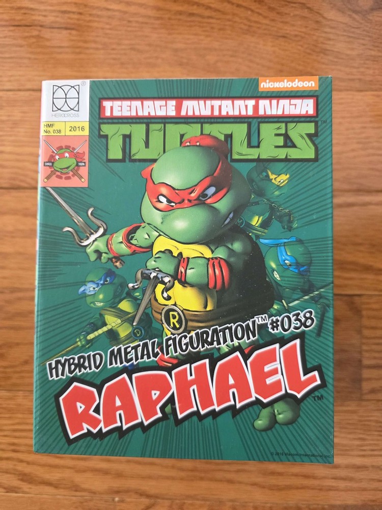 New Teenage Mutant Ninja Turtles HeroCross Hybrid Metal Figuration #038 Raphael