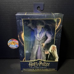 Lot (4) NECA HARRY POTTER Legacy Collection Harry, Snape, Voldemort, Dumbledore