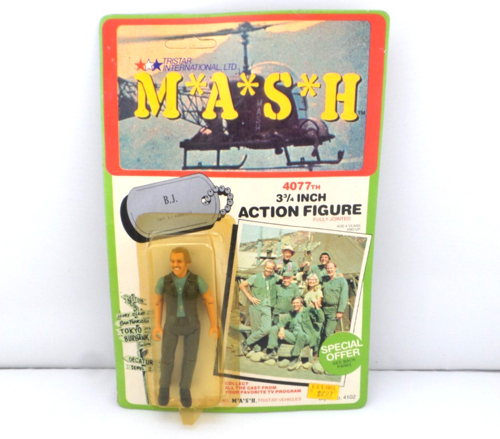 Vintage 1982 1980s B. J. BJ M.A.S.H. Tristar Action Figure MASH TV Show