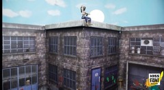Vitruvian H.A.C.K.S. Series Z Zombie Diorama 1/18 Scale Street – Ultimate Zombie