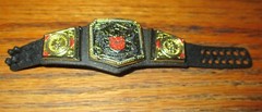 2013 WWF WWE Mattel UK United Kingdom title Belt Wrestling figure Accessory