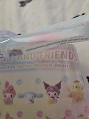 Sanrio Kuromi Fluffy Little Darling Moetch Bean Purple Flocked Miniature Figure