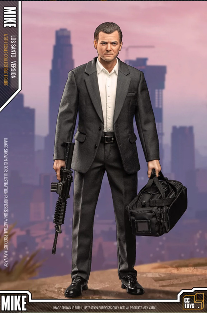 CCTOYS 1/6 Grand Theft Auto V Michael De Santa 12″ Male Action Figure Model Toys