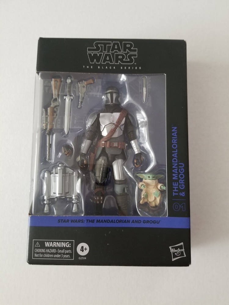 Star Wars The Black Series 6″ Deluxe The Mandalorian & Grogu #01 Figure Set