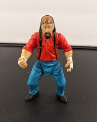 WWF JAKKS Micro Mini 3in Chainsaw Charlie Terry Funk Figure WWE 1998 ECW