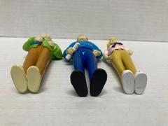 Lot of 3 Adult Lakeshore Learning PVC Toy Figures 5″ Tall GUC
