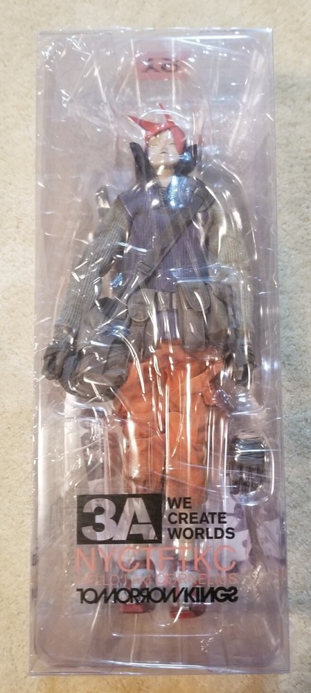 ThreeA Ashley Wood 3A Popbot Tomorrow King Cornelius Toy Fair Edition NYCTFTKC
