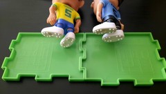 LOT of 2 Zuru FIFA World Cup Ballers Series 1 CASEMIRO Brazil UGARTE Uruguay