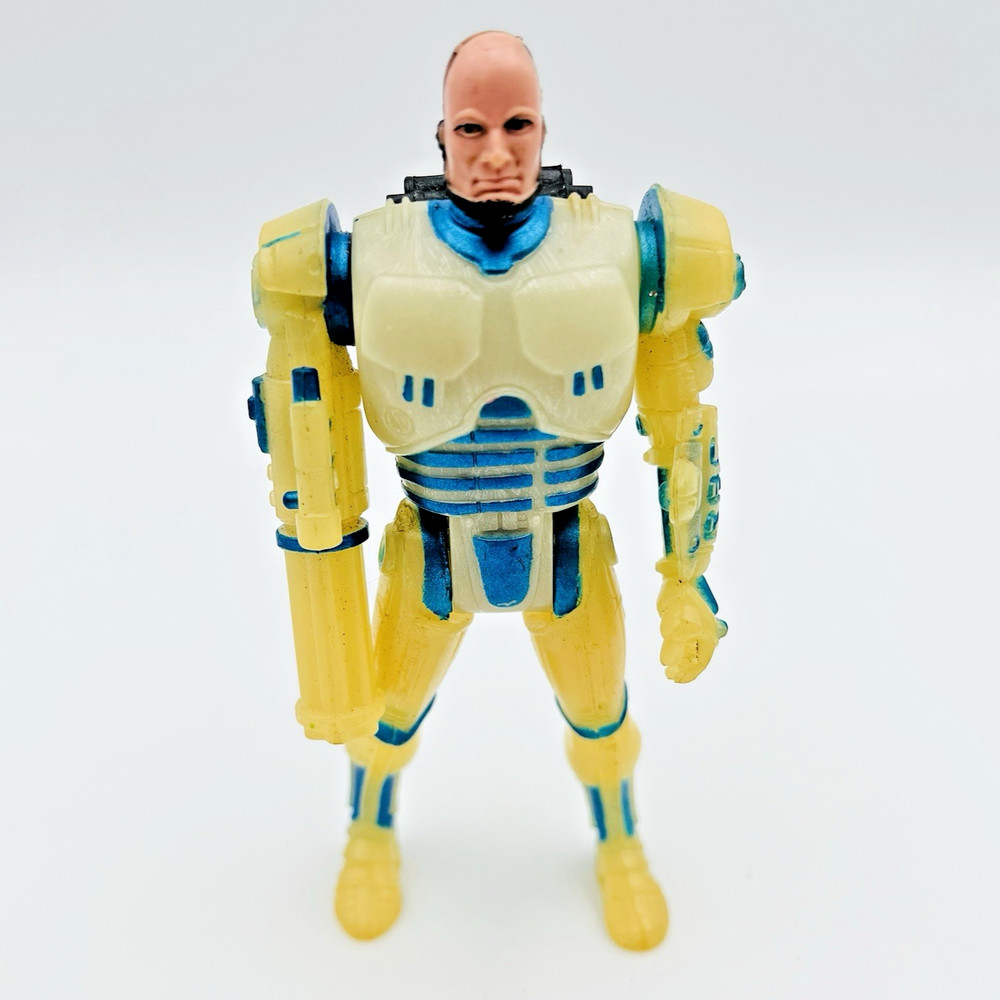 RoboCop Nightfighter Ultra Police Action Figure Blaster Kenner 1989 Glow In Dark