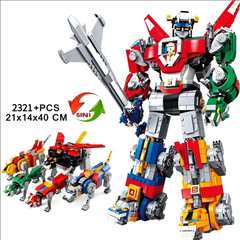 Voltron NEW MOC Display Building Block Bricks 2321 Pcs Toys KO 40 cm