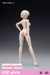 US Stock 86TOYS 1/12 T86-ST Flexible 6 inch Female Joint Action Figure Head Body