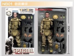 1:6 Soldier Model Counterterrorism Team SWATI2 “Movable Soldier Figure