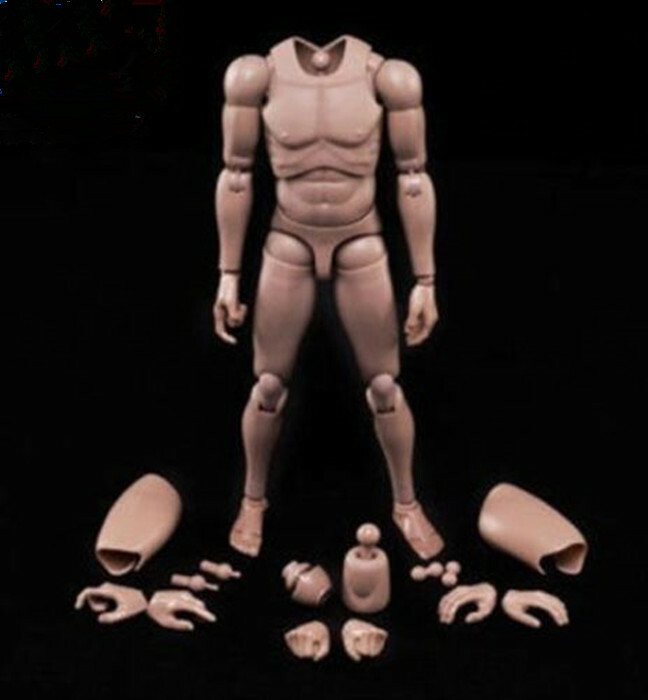 USA MX02-A 1:6 Europe Skin Male Action Figure Body 12inch Soldier Model Doll Toy