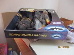 THE DARK KNIGHT, 15” ULTRA BLAST BATMAN, ONLY AT TOYS R US, N3973, MATTEL