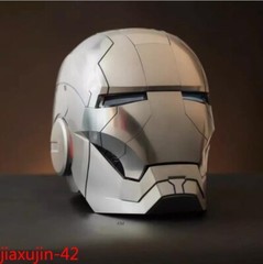 AUTOKING 1:1 Wearable JARVIS Voice Control Cosplay Iron Man MK5 Helmet Mask Gift
