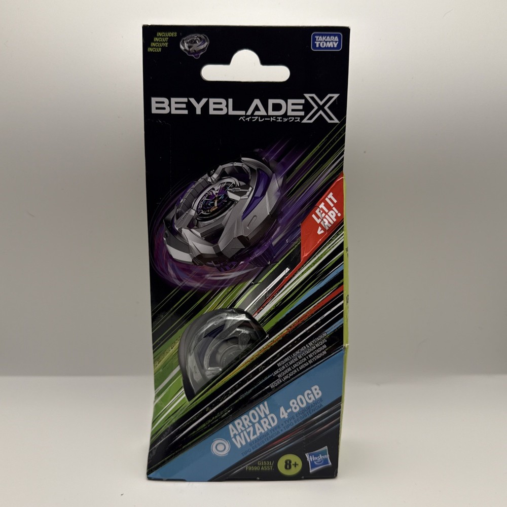 Beyblade X : Arrow Wizard 4-80GB Stamina Type for Ages 8+ G1531 / F9590