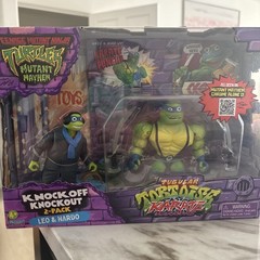 NEW Tubular Tortoise Karate Warriors /Mutant Mayhem /Leo & Nardo 2 Pack/ReadDesc