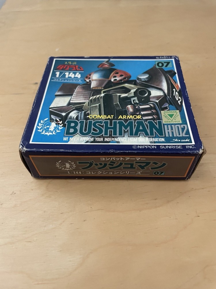 Dougram Combat Armor Bushman 1/144 Takara Diecast