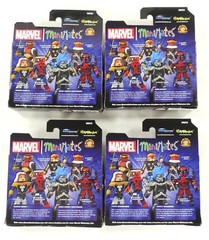 Lot of 4: Marvel Minimates Series 50 Fan’s Choice DST Complete Set 2013 (SEALED)
