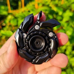 Toys Stress Relief For Adults Magnetic Metal Fidget Open Armor Spinning Top