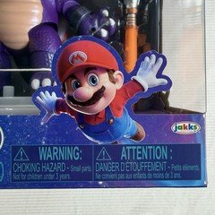 Jakks Pacific Nintendo Super Mario Galaxy Movie Chomping Wonder Bowser Jr. NIB