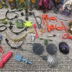 Teenage Mutant Ninja Turtles 80-90s Mixed Figures Weapons TMNT