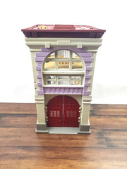 Vtg 1987 Real Ghostbusters Firehouse Kenner Playset Lot w/Original & Repro Parts