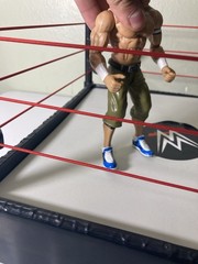 Mattel WWE RAW Smackdown Wrestling Ring Arena Spring Loaded 2010 Toy Playset