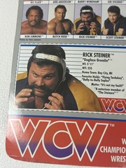 WCW Galoob MOC Rick Steiner Excellent! Vintage WWF WWE LJN Hasbro 1990