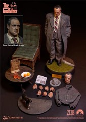 IN STOCK New DMS033 1/6 The Godfather Vito Corleone Golden Years Double Heads