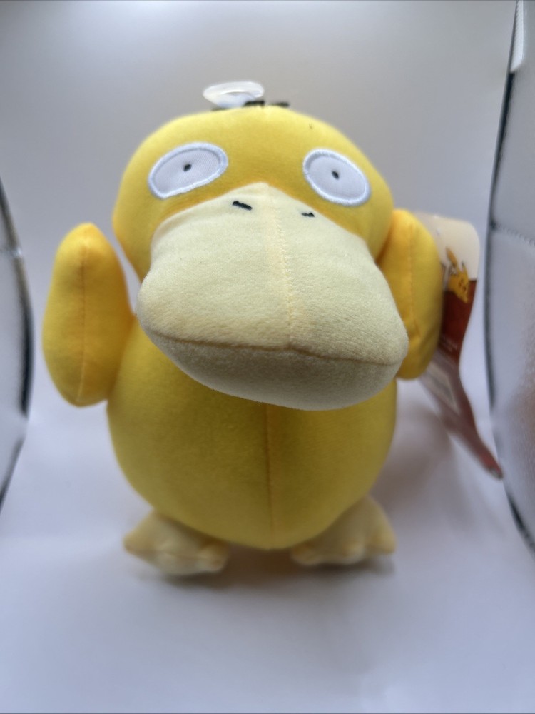 Brand New Pokemon PSYDUCK Plush 7″ Toy Factory Stuffed Animal Plush NWT