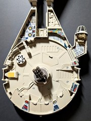 Millenium Falcon Star Wars Playset 15″ X 11″ Toy, Figures 1995 Galoob