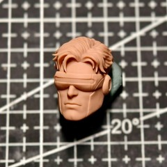 1/12 1/10 1/18 Scale The Cyclops Man Head Sculpt Unpainted Fit 6″ ML SHF Neca