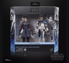 Hasbro Star Wars Black Series Anakin and Clone Captain Rex New In Box