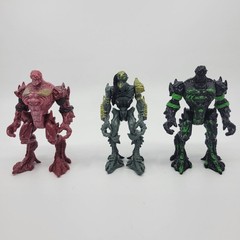 Greenbrier Final Faction Action Figures Lot – of 3 Kharn Monster Alien Figures
