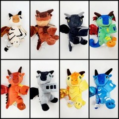 Sutherland’s Wings of Fire Cutie Cuff Plush Slap Bands – YOU CHOOSE!!