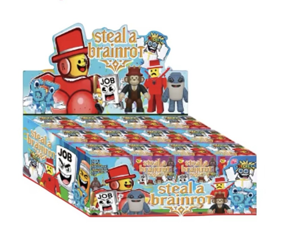 Steal A Brainrot🤪 Roblox Blind Box Minifigure New Sealed Viral Random Figure