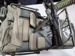 21st Century Ultimate Soldier 1:6 WWII Willys JEEP MB .50 Cal – COMPLETE