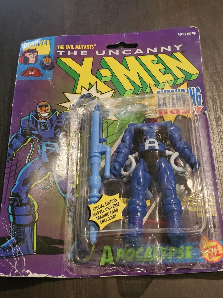 Toy Biz X-Men Apocalypse Action Figure Boxed Special Edition Extending Body 1991