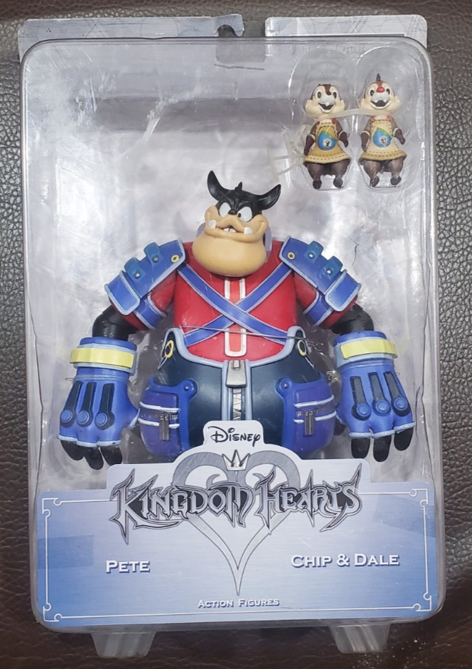 Kingdom Hearts Action Figure Pete and Chip & Dale Diamond Select 2019 Series 2