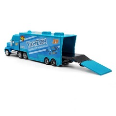 Disney Pixar Cars Mack Truck & Lightning McQueen Diecast Metal 2-Pack Toy Set