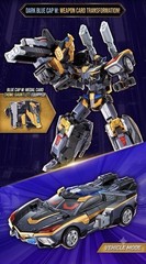 In stock Metal Cardbot W GRAND BLUE LEON Dark Edition BLAION BLUECOP Robot