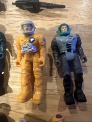 vintage STARCOM LOT of 12 FIGURES Few Accessories