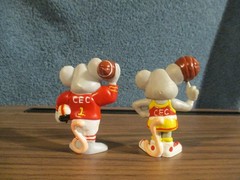 Vintage 1980’s / 1994 CHUCK E CHEESE SHOWTIME PIZZA PVC Figures x 12