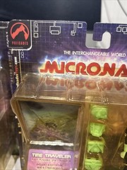 Palisades Micronauts Time Traveler Action Figure Green Black 4″ DF Exclusive