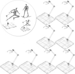 12Pc HG144 Adjustable Action Figure Display Holder Base Doll Model Support Stand