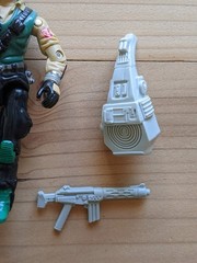 1986 Dial Tone Vintage GI Joe Figure with File Card – Damaged Weapon – READ