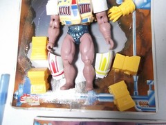 1y Sungold Machine Force Complete figure, cardback, Galaxy Warriors, motu, ko