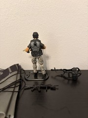 GI Joe Retaliation ULTIMATE FLINT with Parachute Lot 3.75 Loose Rare